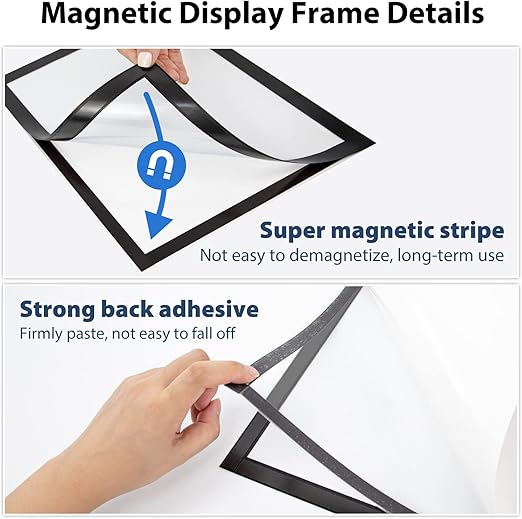 Magnetic Poster Frame Set (Pack of 5)A4