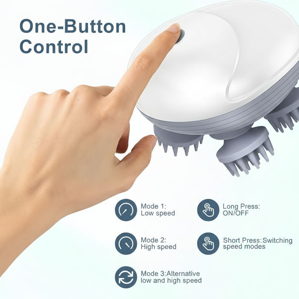 Electric Head & Scalp Massager